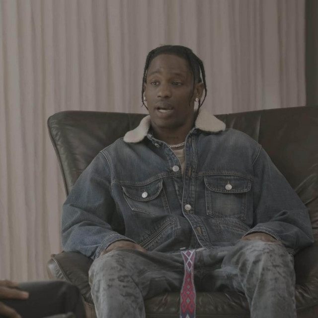 Travis Scott tijekom intervjua sa Charlamagne The Godom
