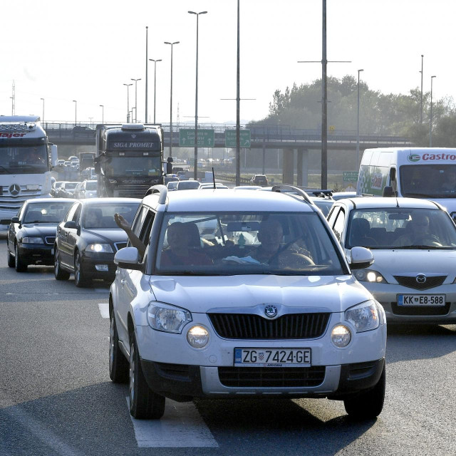 Prizor s Hrvatskih autocesta.
