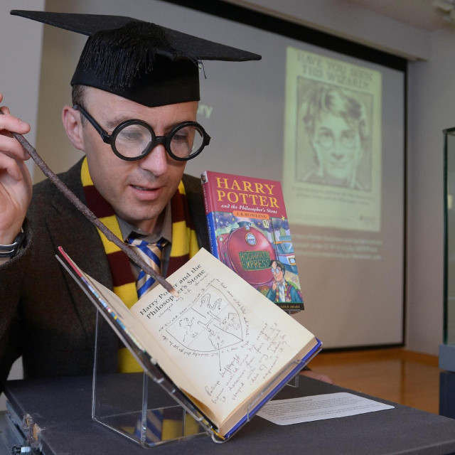 Knjiga Harry Potter i Kamen mudraca, arhiva
