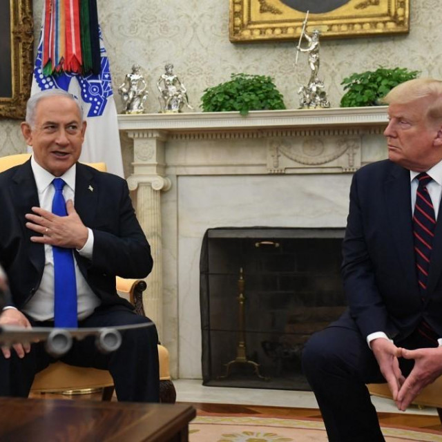 Benjamin Netanyahu i Donald Trump
