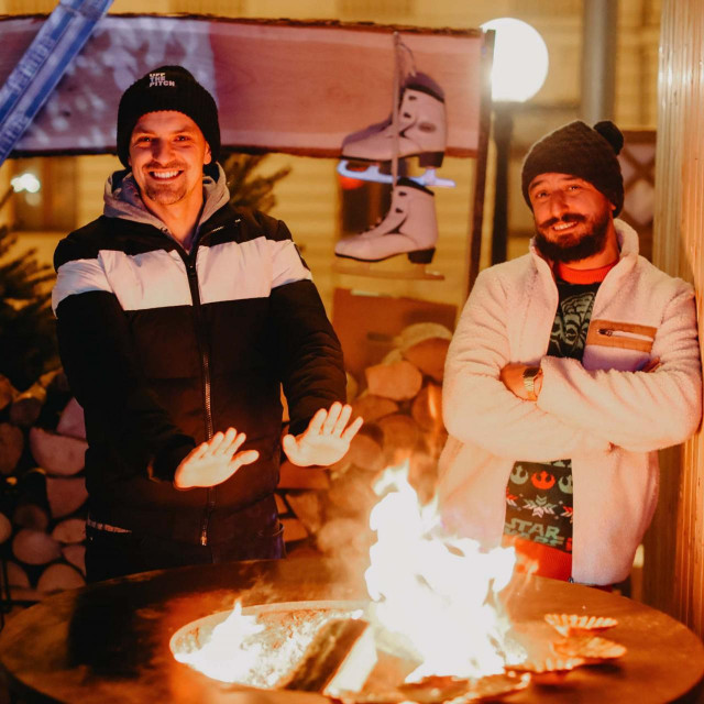 Alek El-Kazal i Bernardo Dedić
