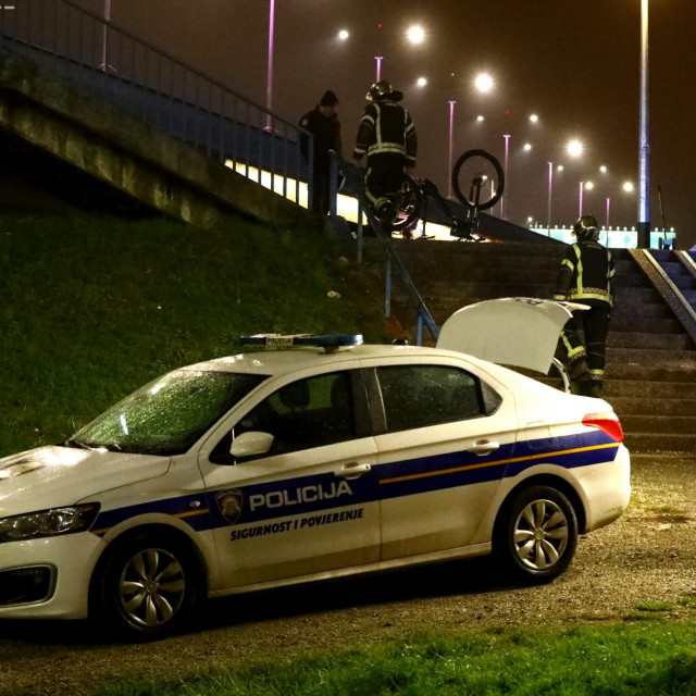 Policijski očevid kod Jadranskog mosta
