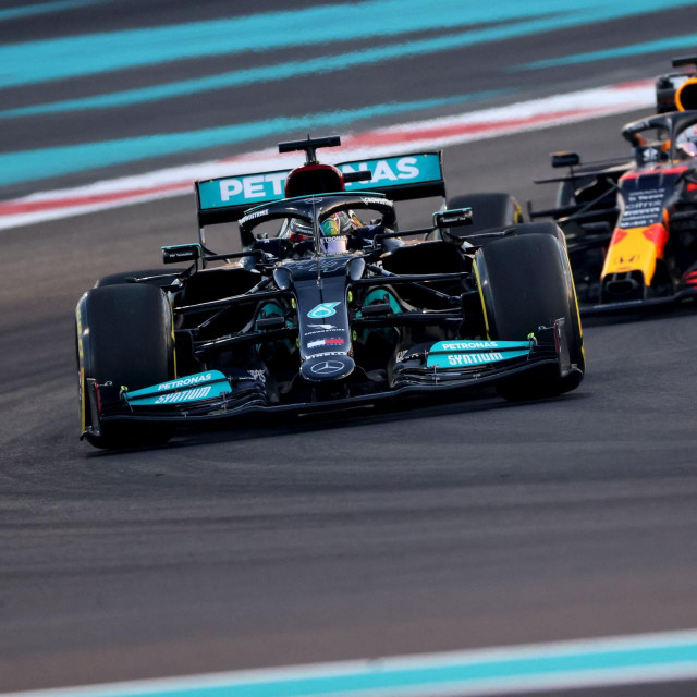 Lewis Hamilton i Max Verstappen
