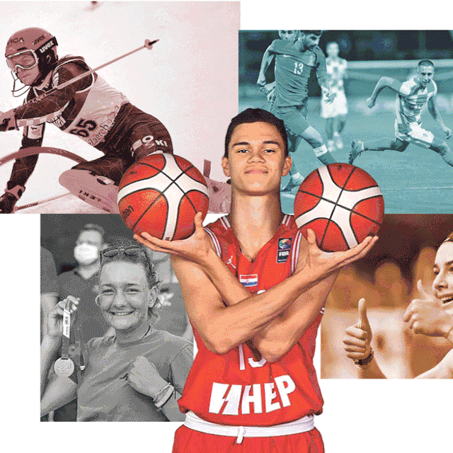 Ilustracija/mladi sportaši
