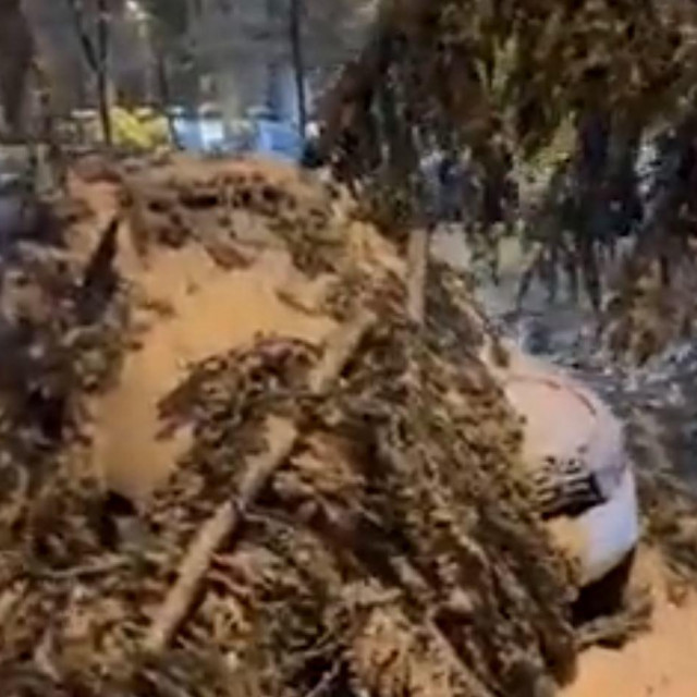 Veliko nevrijeme u Beogradu
