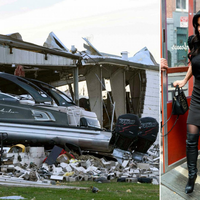 Razrušeno skladište Amazona, Lauren Sanchez i Jeff Sanchez
