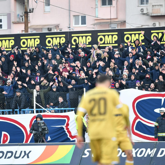 Prizor s utakmice Lokomotiva - Hajduk
