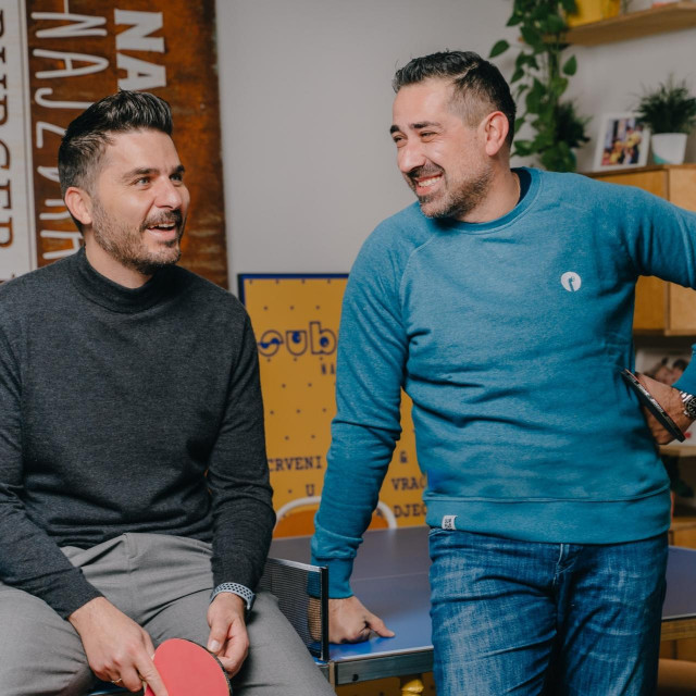 Alex Lazinica i Dragoljub Božović
