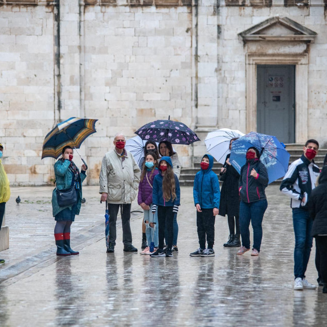 turisti u Dubrovniku
