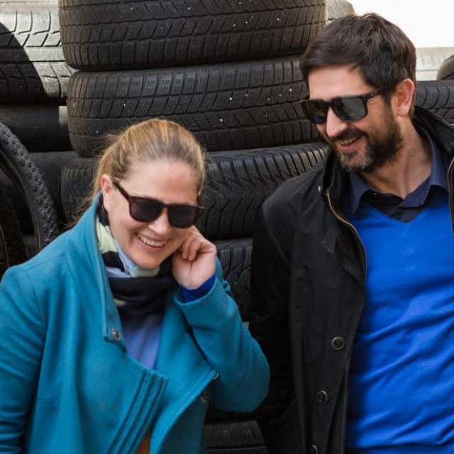 Miranda Veljačić i Dinko Peračić
