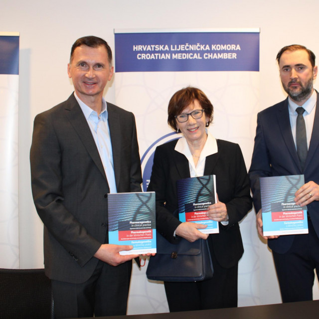 Dragan Primorac, Elizabeta Topić i Krešimir Luetić