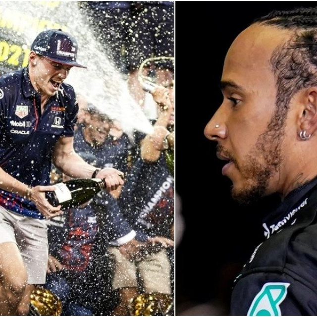 Max Verstappen i Lewis Hamilton

