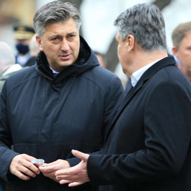 Andrej Plenković i Zoran Milanović
