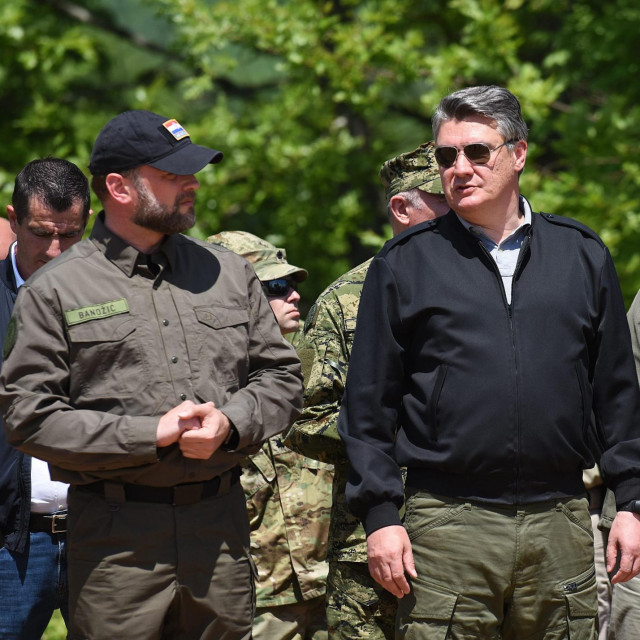 Mario Banožić i Zoran Milanović
