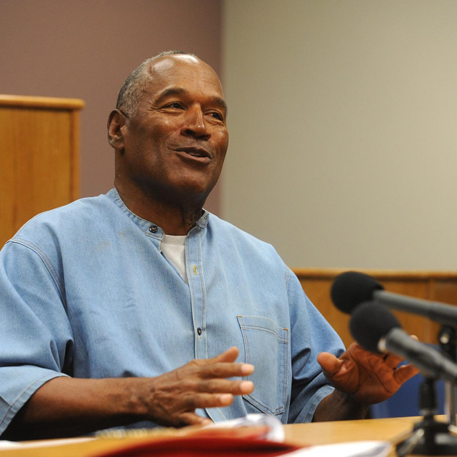 O.J. Simpson je 2017. nakon devet godina zatvora otpušten na uvjetnu slobodu
