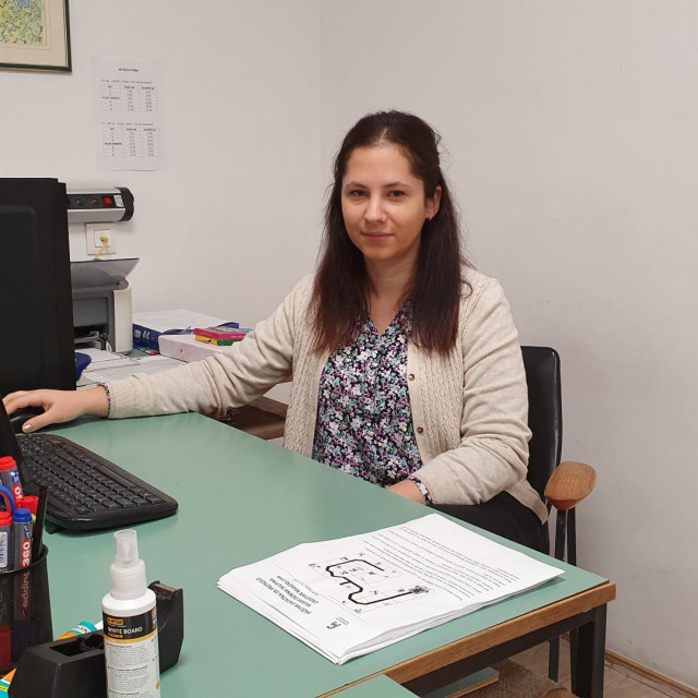 Tena Kozina, učiteljica informatike i tehničke kulture u Osnovnoj školi fra Ante Gnječa u Staševici
