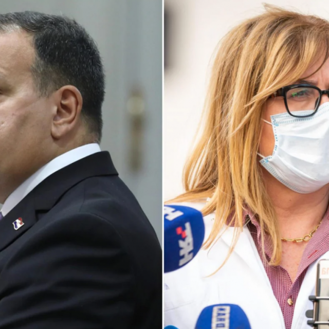 Vili Beroš i Željka Karin
