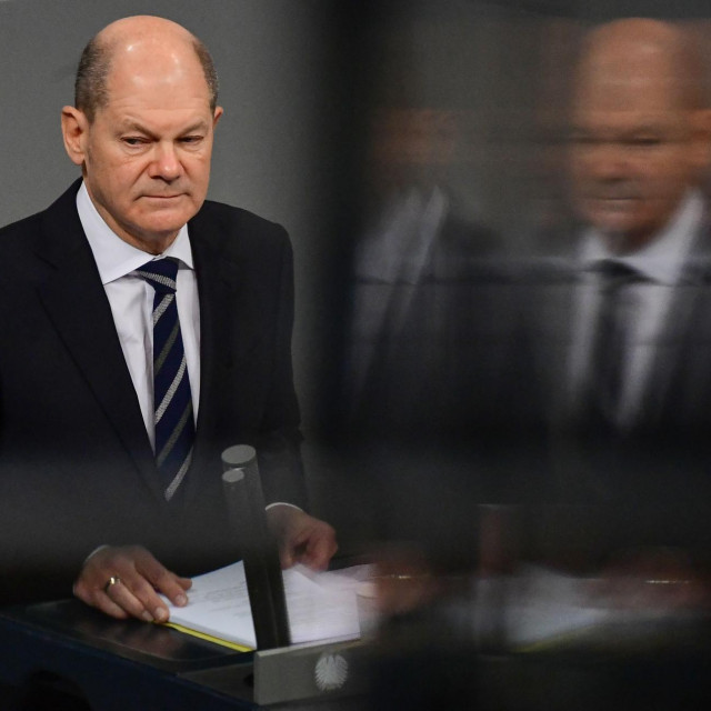 Njemački kancelar Olaf Scholz 
