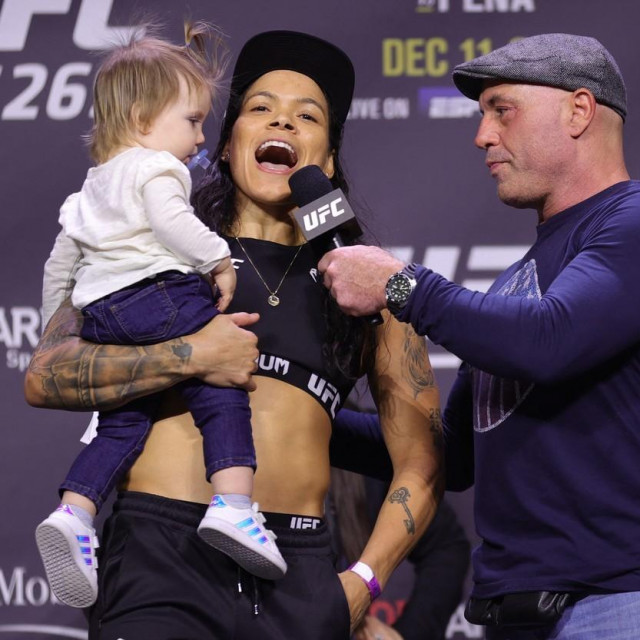 Amanda Nunes i Joe Rogan
