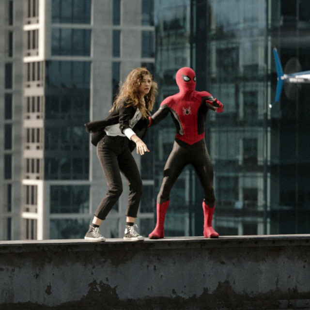 Zendaya i Tom Holland u filmu ”Spider-Man: Put bez povratka”