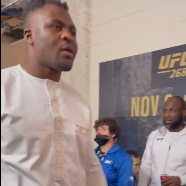 Francis Ngannou i Fernand Lopez
