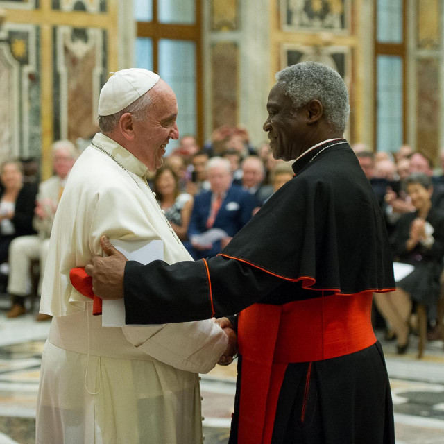Papa Franjo i Peter Turkson
