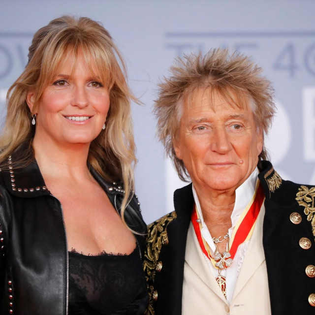  Rod Stewart i supruga Penny Lancaster
