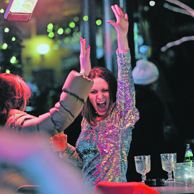 Doček Nove godine u središtu grada
 
