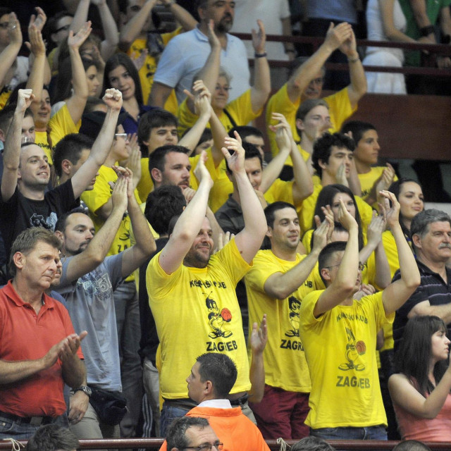 Kadar s utakmice Zagreba i Cedevite (2011.)
