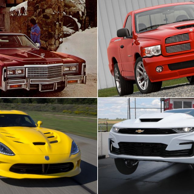 Serijski automobili s najvećim motorima na svijetu
