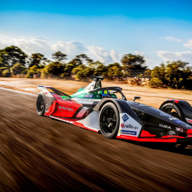 Audi e-tron Formula e ilustracija
