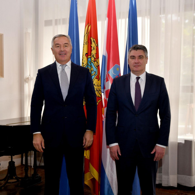 Milo Đukanović i Zoran Milanović
