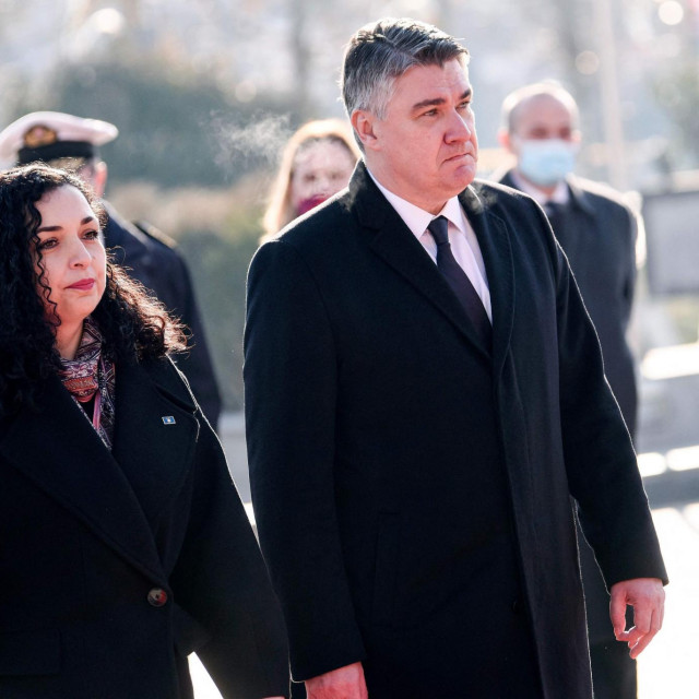 Zoran Milanović i Vjosa Osmani Sidriu
