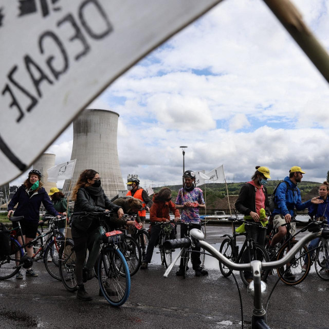 Belgija, prosvjed ispred nuklearne elektrane/Ilustracija

