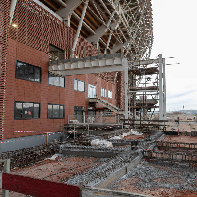 Olembe stadion in Yaoundeu u Kamerunu
