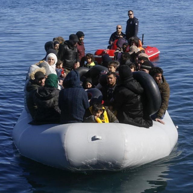 Migranti u Grčkoj; ilustracija
