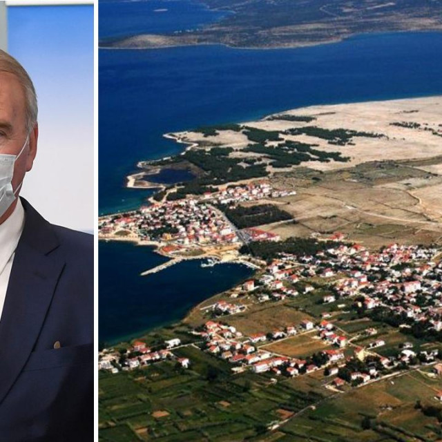 Ivica Pogorilić i panorama Povljane
