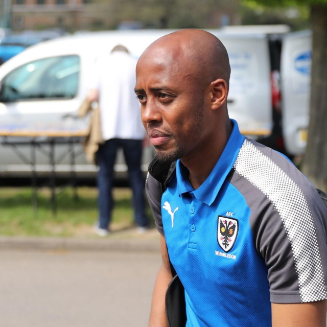 Jimmy Abdou u dresu AFC Wimbledona
