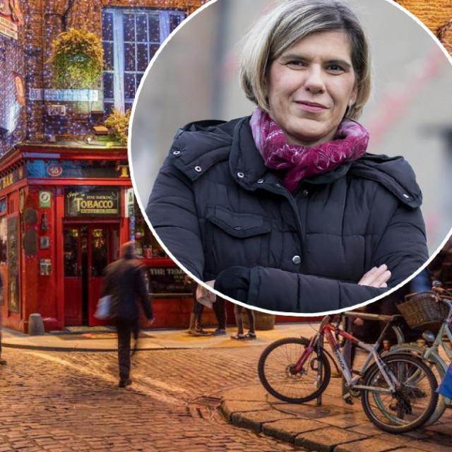 Sanja Klempić Bogadi (desno) i prizori iz Dublina
