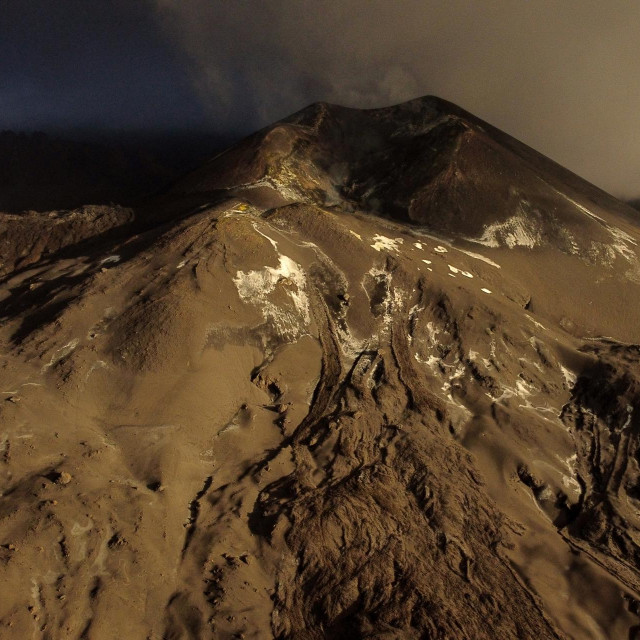 Vulkan Cumbre Vieja na La Palmi
