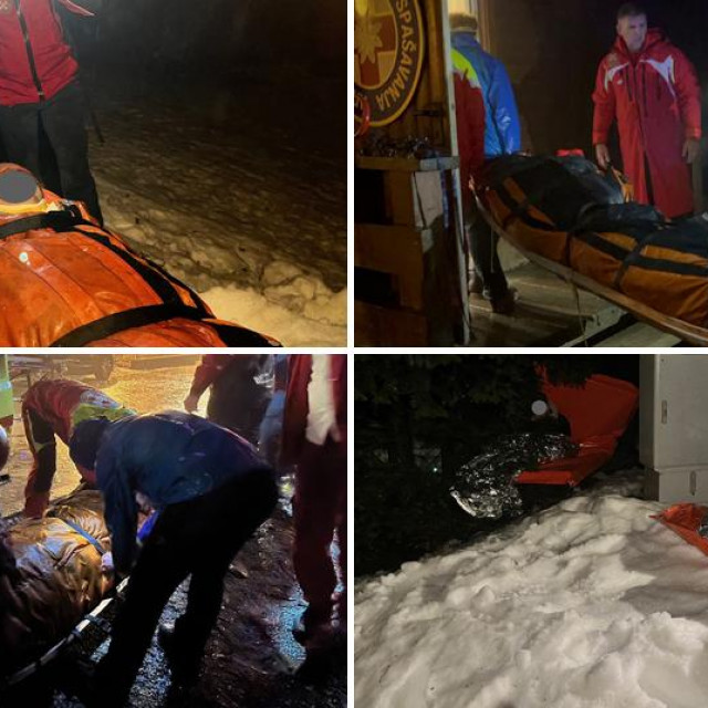 Spašavanje na Sljemenu
