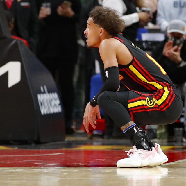 Trae Young je jedan od zaraženih igrača Atlante

