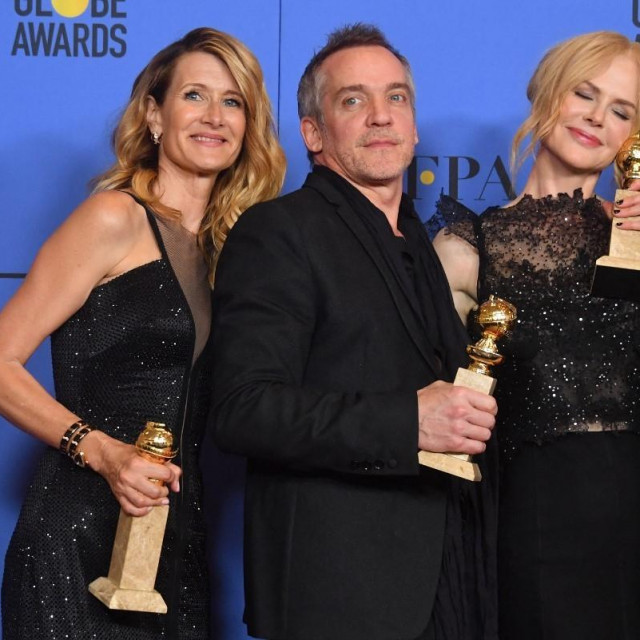 Laura Dern, Jean-Marc Vallee i Nicole Kidman
