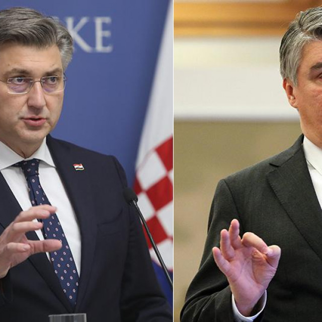 Andrej Plenković; Zoran Milanović
