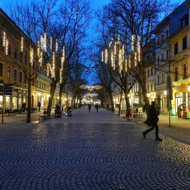 Prazne ulice u njemačkoj pokrajini Tiringiji
