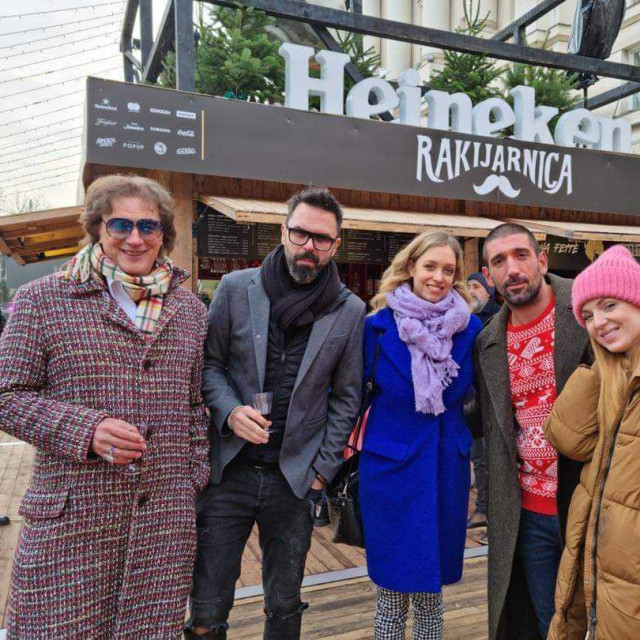 Tonći Huljić, Petar Grašo, Hana Huljić, Slavko Sobin i Nataša Janjić Medančić
