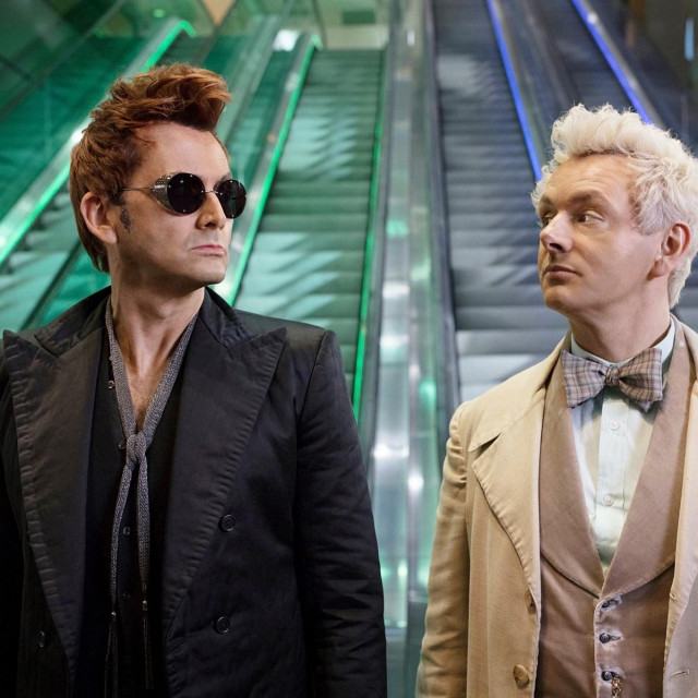 David Tennant and Michael Sheen
