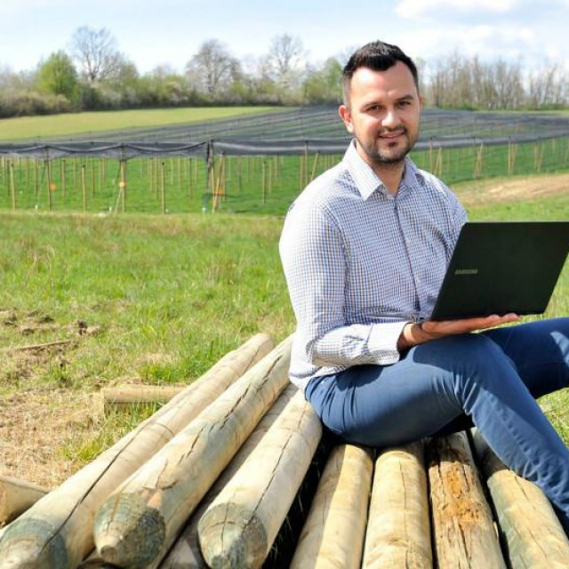 Matija Žulj, osnivač i direktor AGRIVI-ja, jednog od najperspektivnijih hrvatskih startupa drugu godinu zaredom prema NovacHR-u

