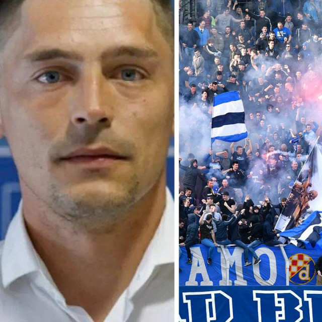 Nemanja Savanović (lijevo), navijanje BBB-a (desno)
