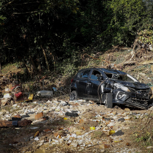 Posljedice poplave u Maleziji, okolica Kuala Lumpura
